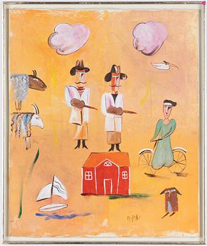 Madeleine Pyk, Figurscen.