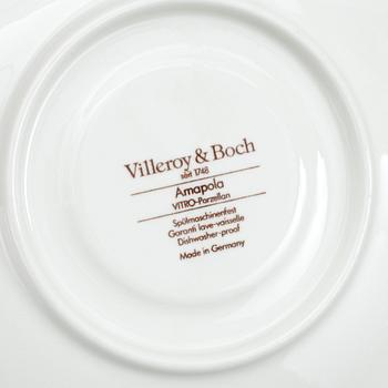 MATSERVIS, 49 delar, porslin, "Amapola", Villeroy & Bosch,