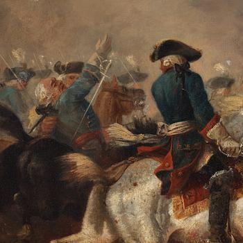 RICHARD BEAVIS, oil on canvas, signed and dated -72.