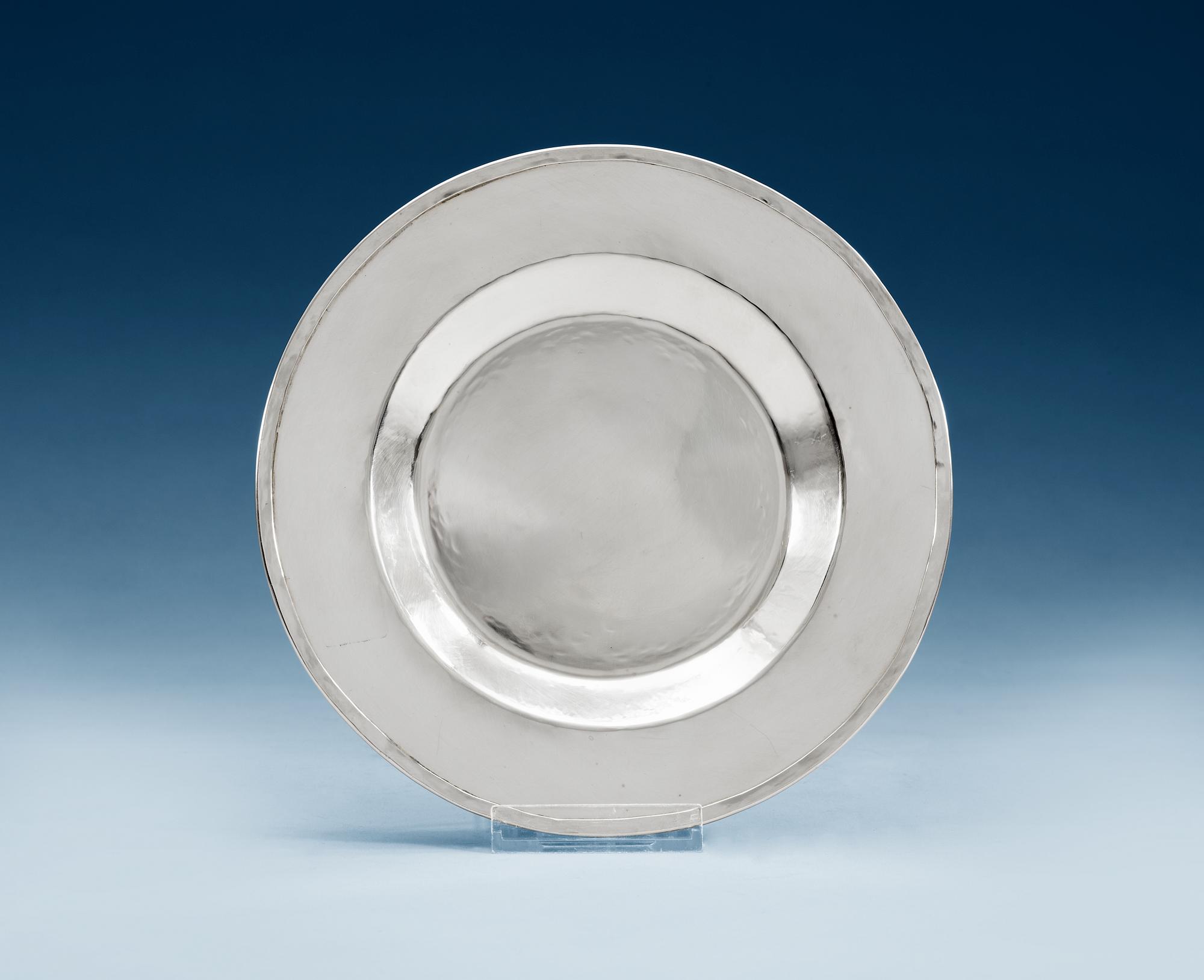 A Birger Haglund sterling dish, Stockholm 1999.