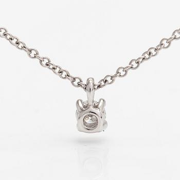 Tiffany & Co, halsband, platina, diamant ca. 0.14 ct.