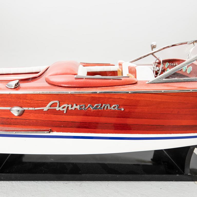 Båtmodell, "Riva Aquarama special" 2000-tal.