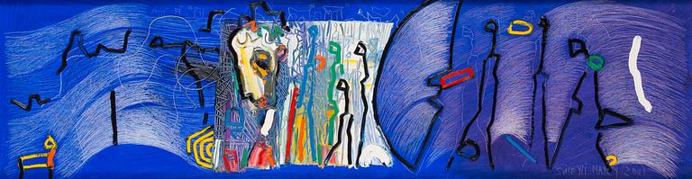 SOILE YLI-MÄYRY, olja på duk, signerad och daterad 2001.