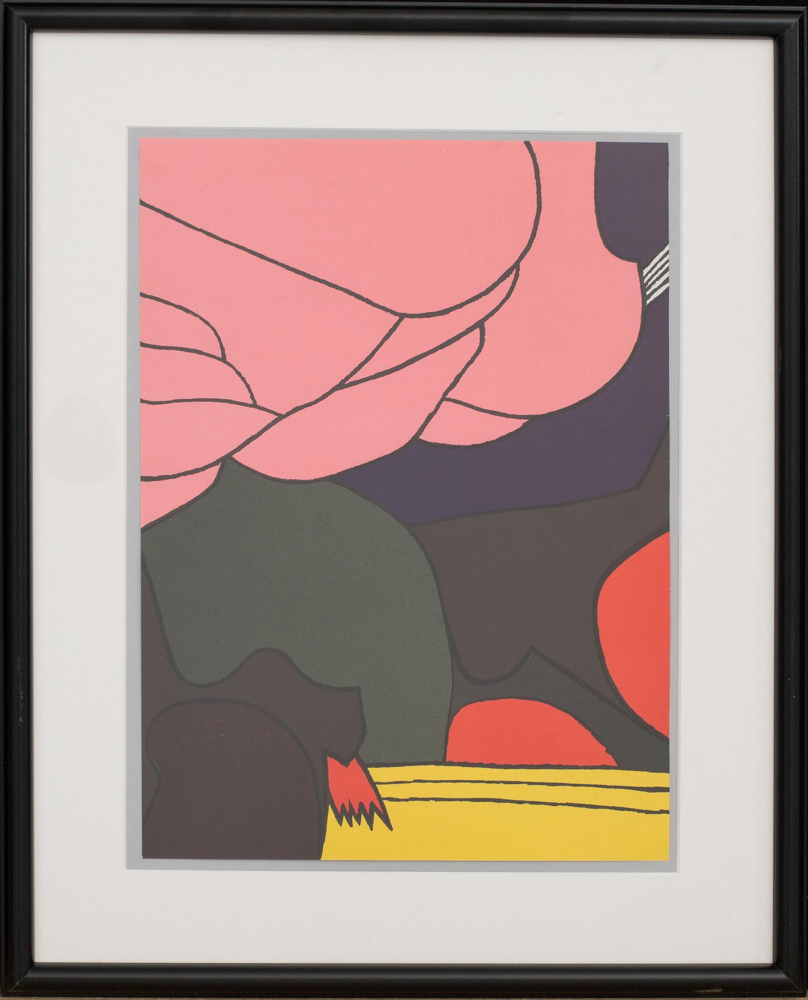 A JOAN GARDY ARTIGAS LITHOGRAPHE IN COLOURS, from Derrière le Miroir no 250 1982.