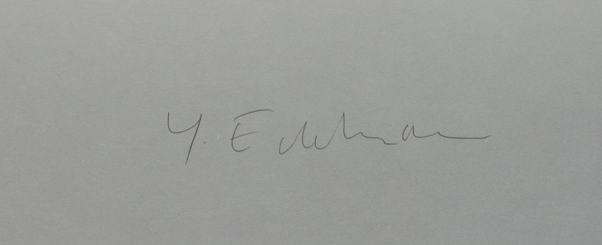 YRJÖ EDELMANN, färglitografi, signerad och numrerad HC 12/50.