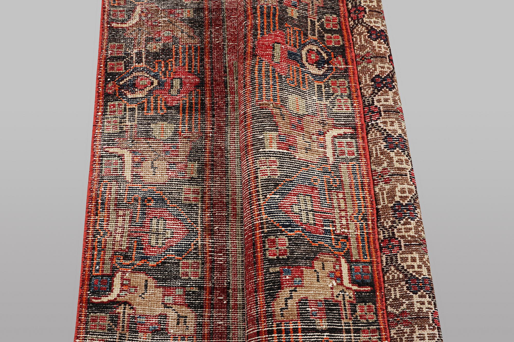 A rug, Persian, Vintage Design, ca 185 x 114 cm.