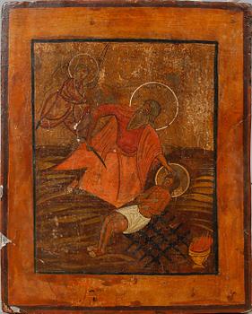 IKON, tempera, Ryssland, 1800/1900-tal.