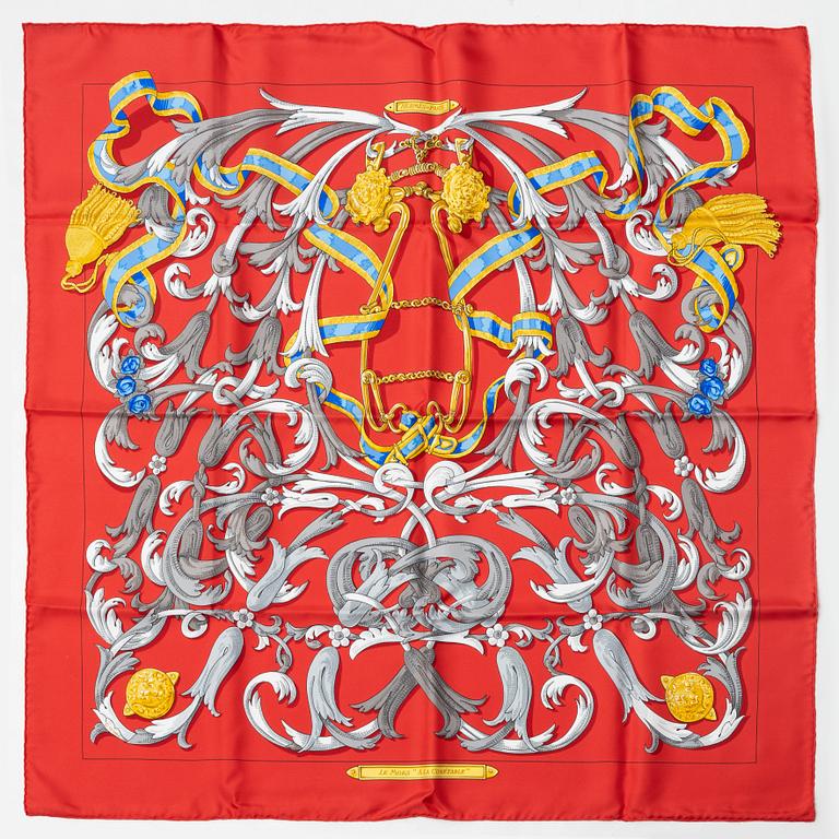 Hermès, scarf, "Le Mors A La Conétable".
