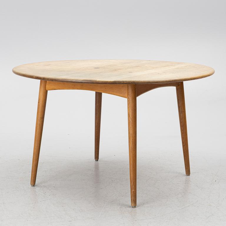 Hans J. Wegner, dining table, Andreas Tuck, Denmark, 1960s.