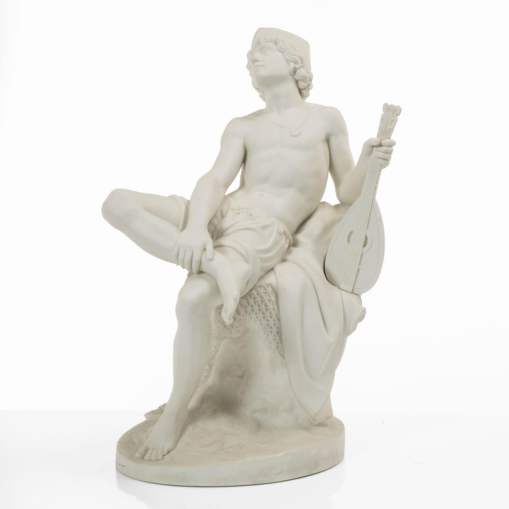 Gustaf Qvarnström, after, "Neapolitan fisher boy".