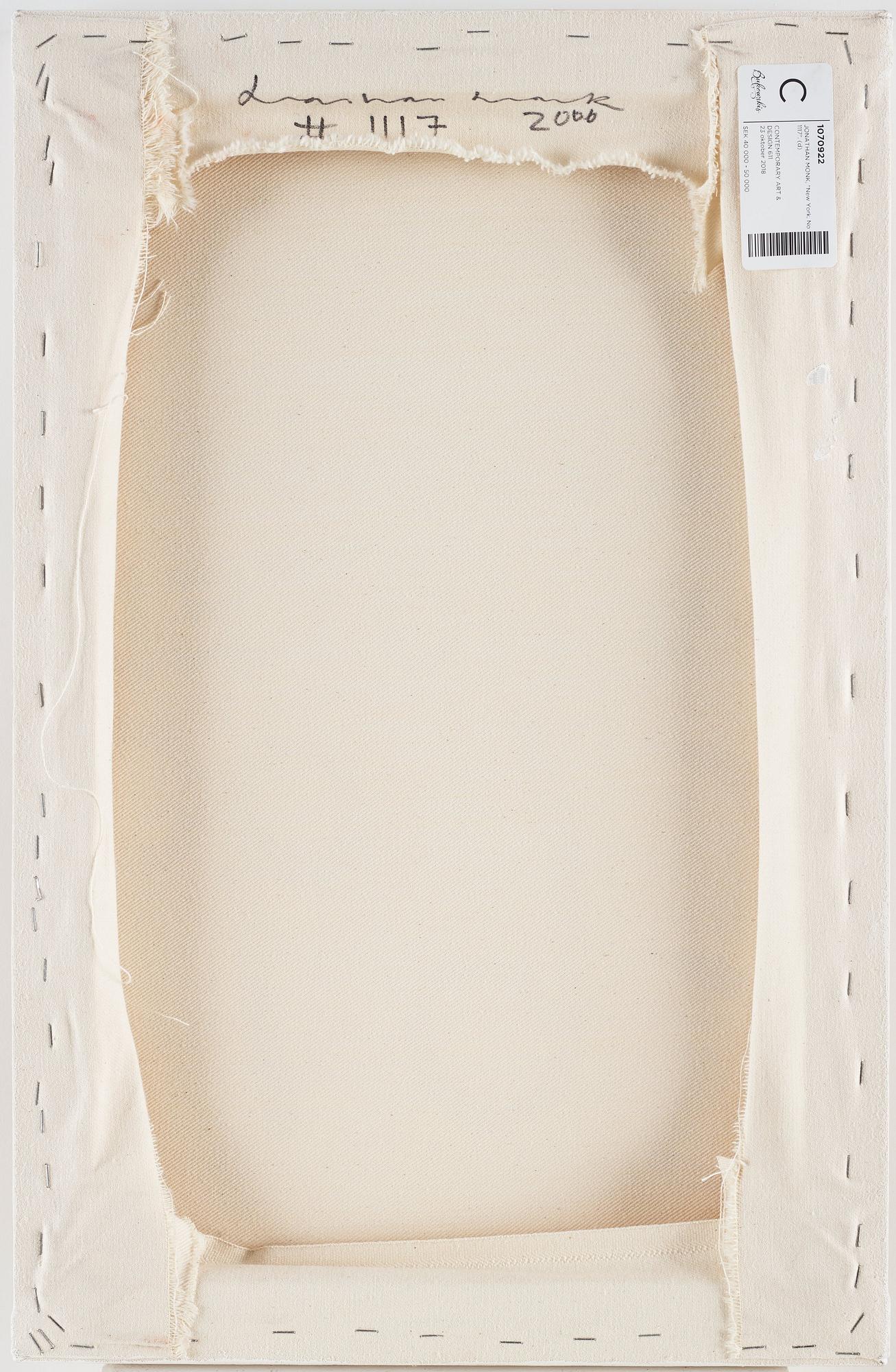 Jonathan Monk, "New York. No 1117".