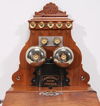 TELEFON, L M Ericsson, Patenterad 1895.