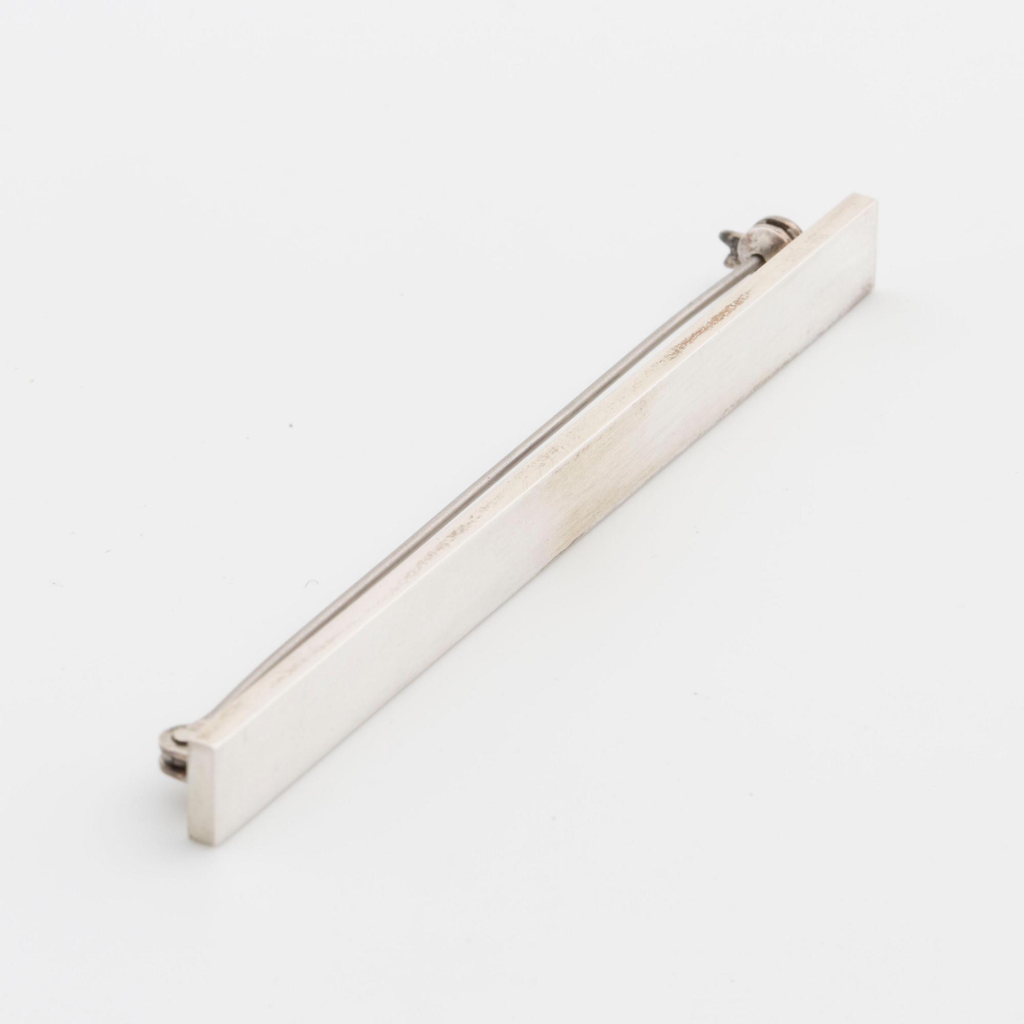 WIWEN NILSSON, brosch, silver, Lund 1961,
