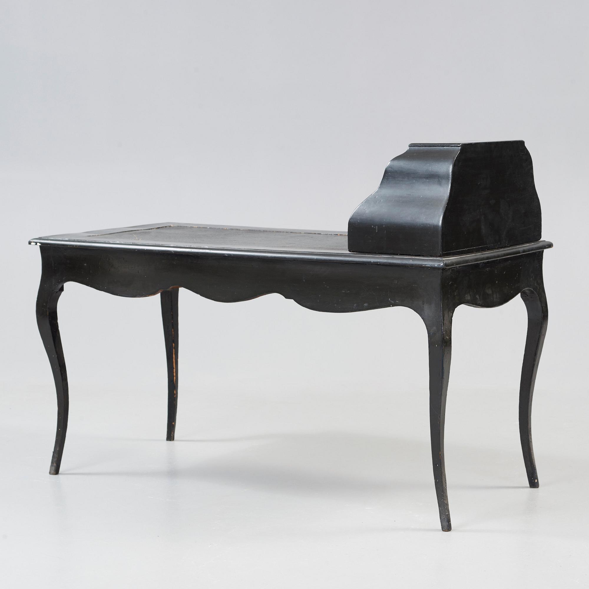 A Swedish Rococo 18th century writing table.