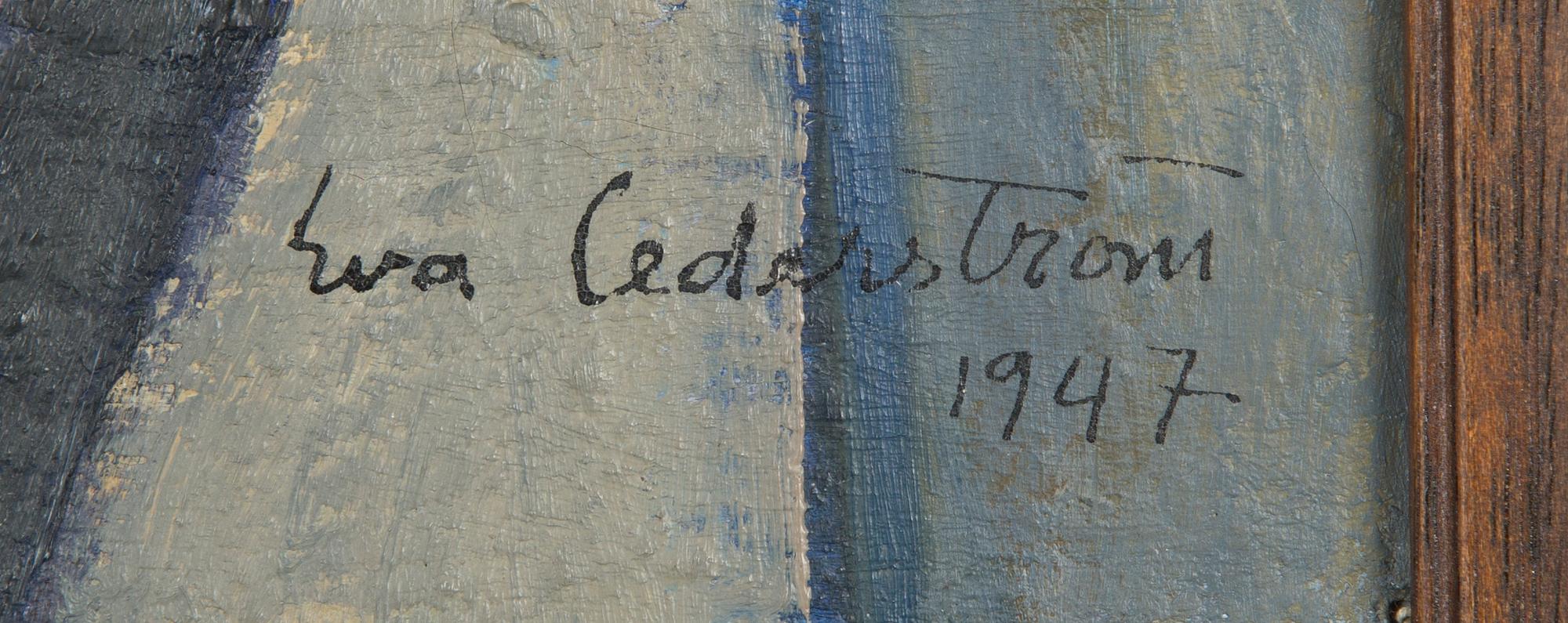 Eva Cederström, Stadsvy.