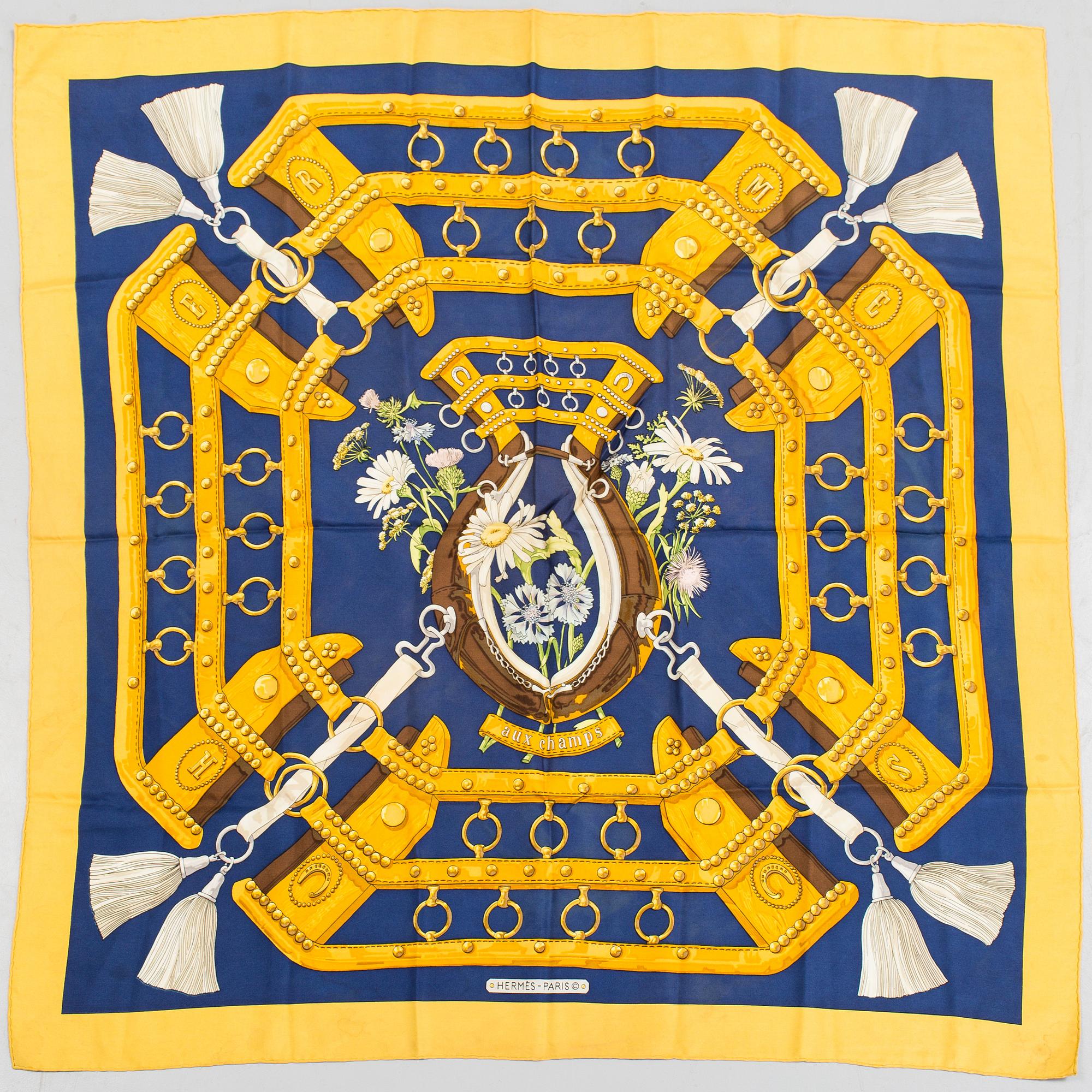 SCARF, "Aux Champs", Hermès.