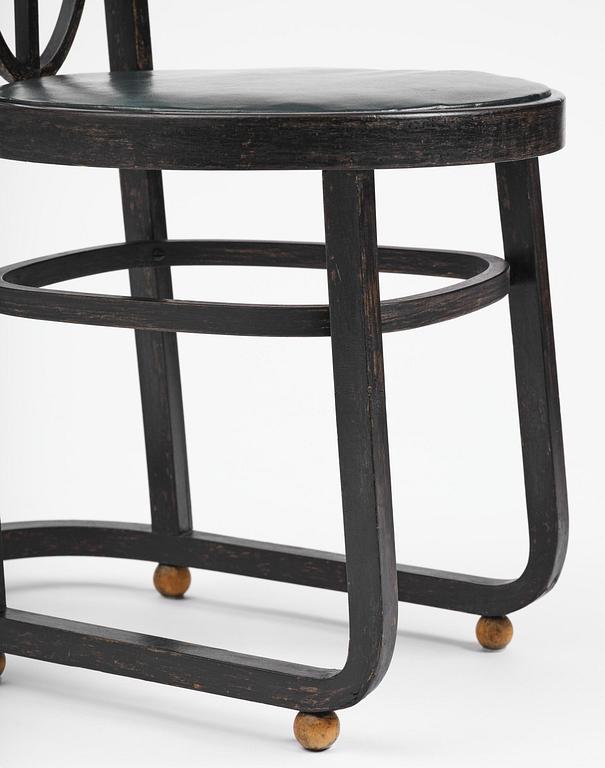 Carl Bergsten, stol, Gemla Leksaksfabrik, Diö, för Konst- och industriutställningen, Norrköping, 1906.