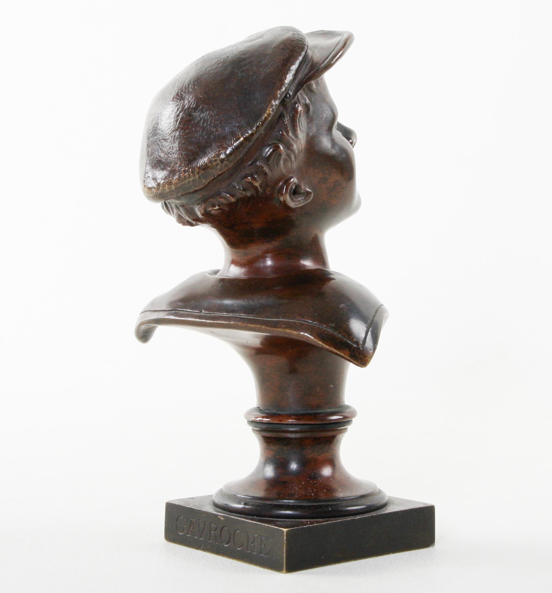 Jean Adolphe Lavergne, sculpture "Gavroche".