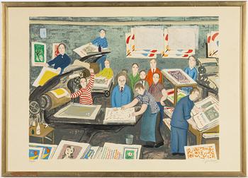 Lennart Jirlow, "Mourlots tryckeri".