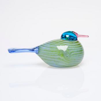 FIGURIN, glas, signerad O. Toikka, Nuutajärvi.