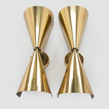 Paavo Tynell, a pair of  mid-20th century  wall lights for Taito. Made to order.
