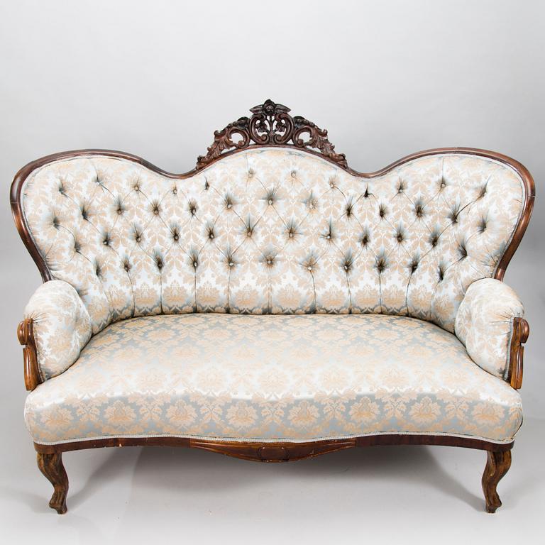 A late 19th century sofa.