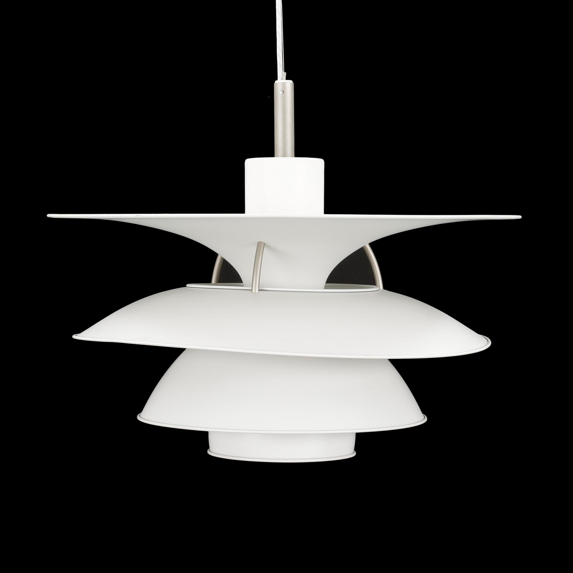 TAKLAMPA, "Charlottenburg", Ebbe Christensen, Sophus Frandsen och Poul Henningsen för Louis Poulsen, Höjd 50 cm.