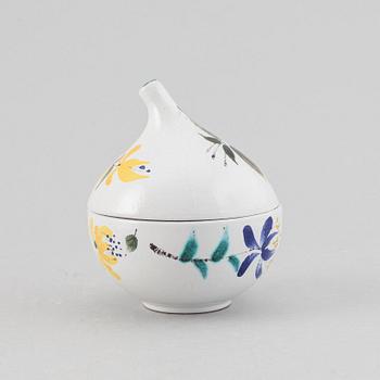 Stig Lindberg, a set of four faience pieces, Gustavsberg Studio, Sweden.