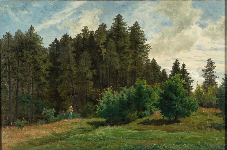 OLOF ARBORELIUS, oil on relined canvas, signed in monogram.