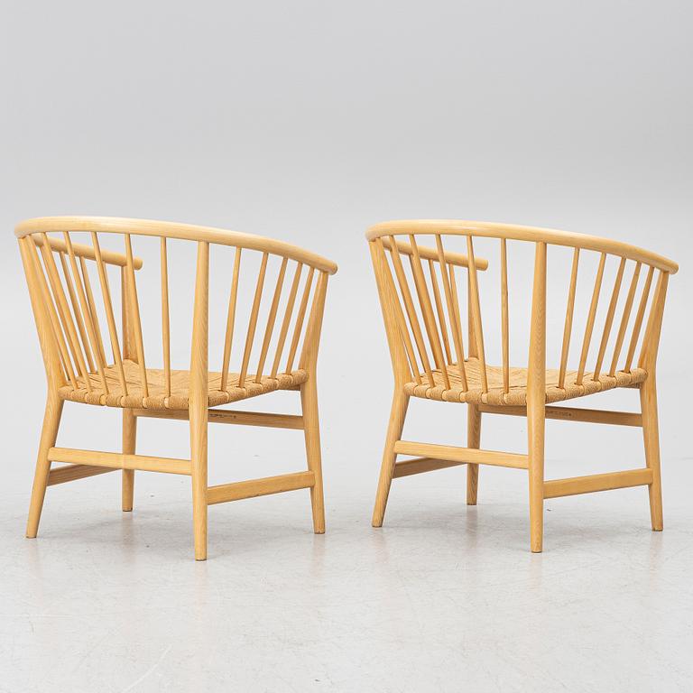 Hans J. Wegner, fåtöljer ett par, PP 112, PP Møbler, Danmark.