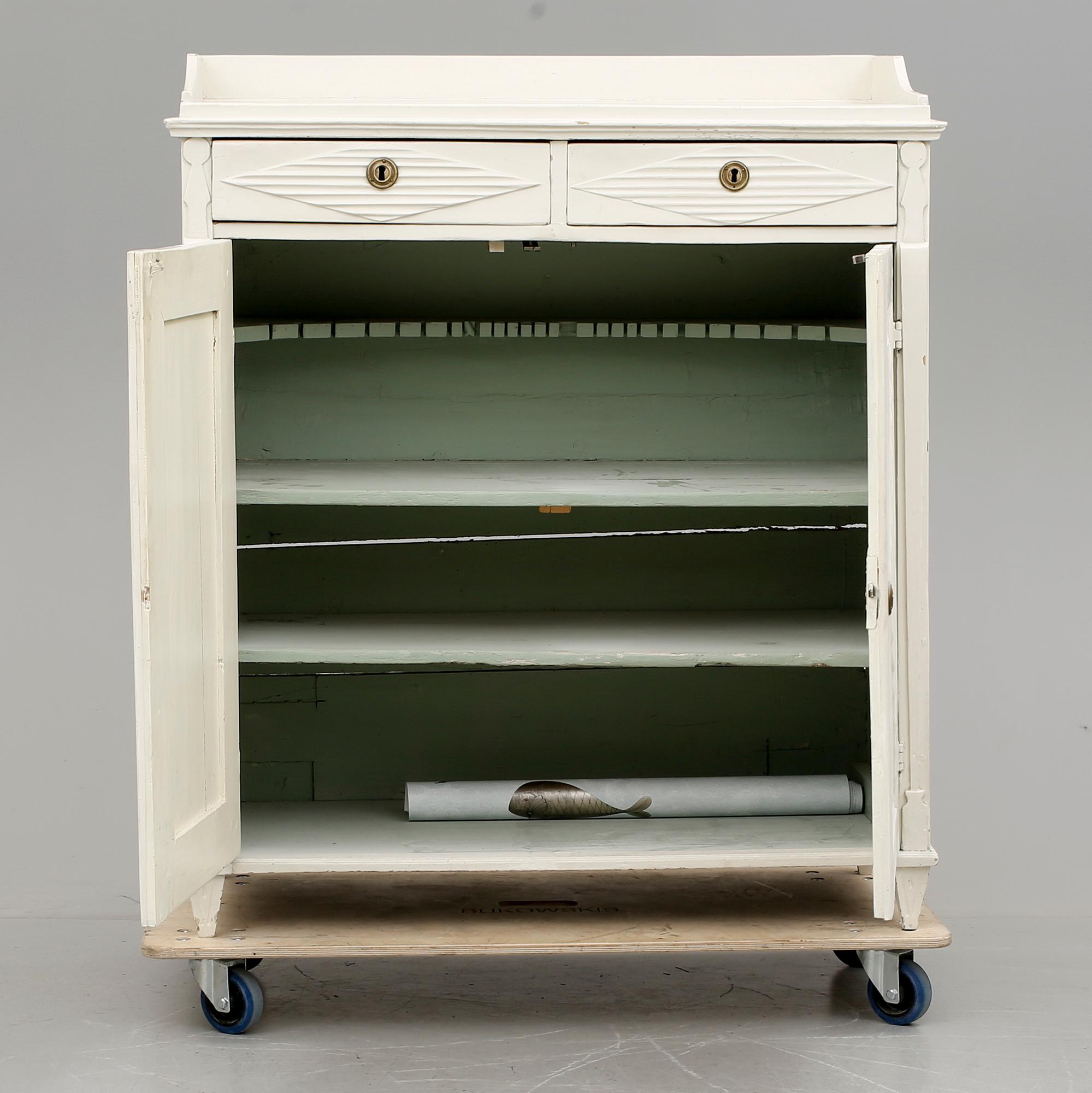 SKÄNK, gustaviansk stil, 1800-tal.