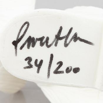 William Sweetlove, "Cloned Schnauzer with water bottle". (White).