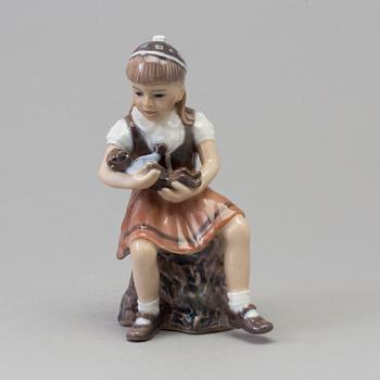 A J P Dahl Jensen porcelain figurine 'Bente', Denmark, 1950s.