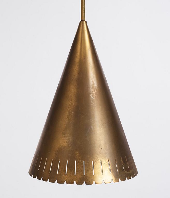 Harald Notini, taklampor, ett par, modell "11773", Arvid Böhlmarks Lampfabrik, Stockholm 1940-50-tal.