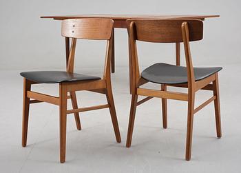 MATGRUPP, 5 delar, Danmark, 1960-tal.