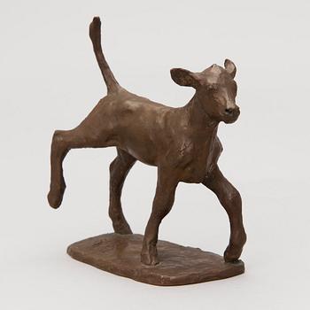 MIINA ÄKKIJYRKKÄ, skulptur, brons, signerad.