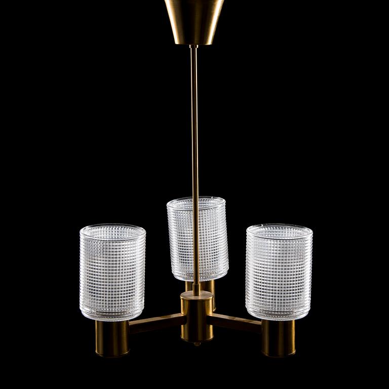 TAKLAMPA, Tyringe Konsthantverk, 1960/70-tal. Höjd 60 cm.
