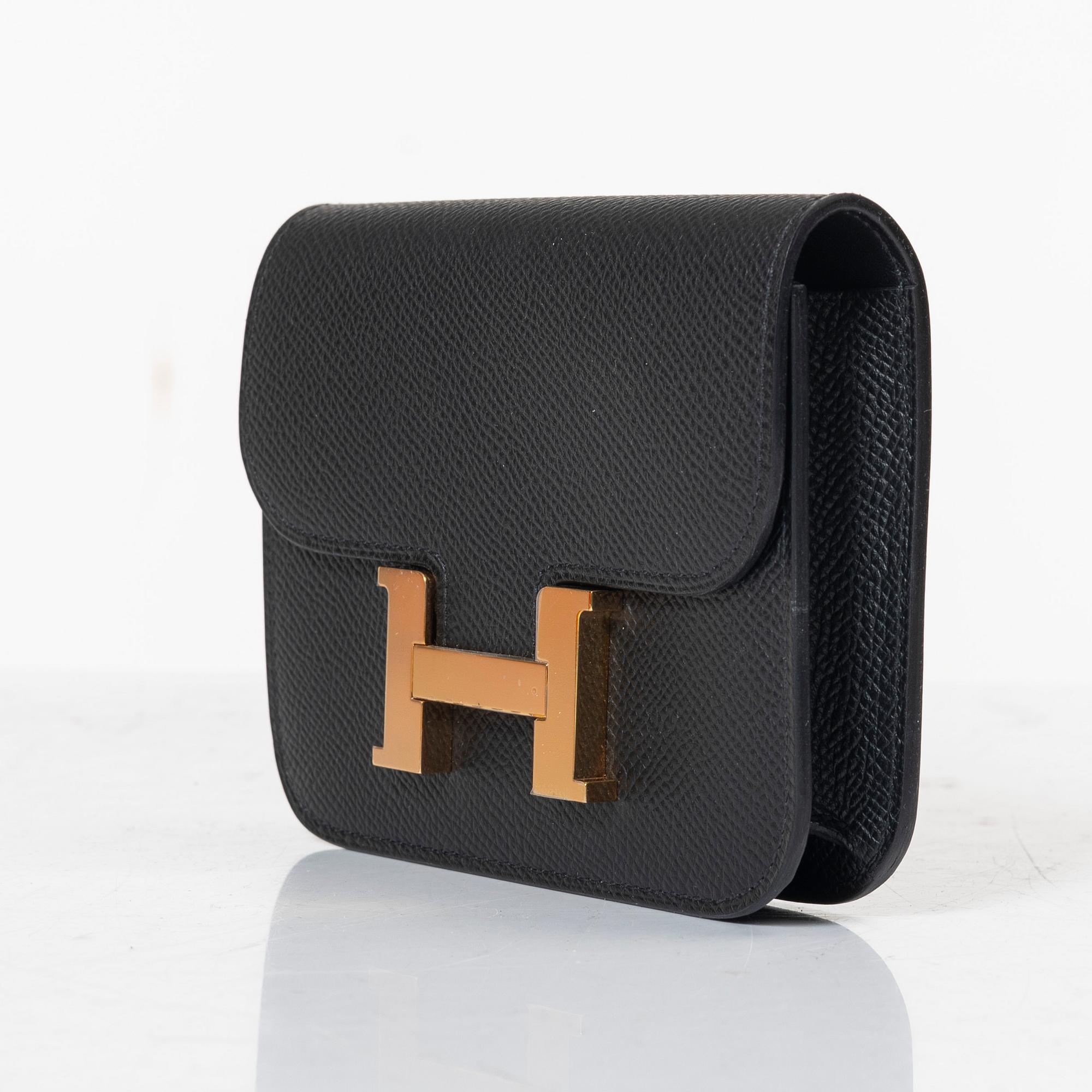 Hermès, wallet, "Constance Slim Wallet".