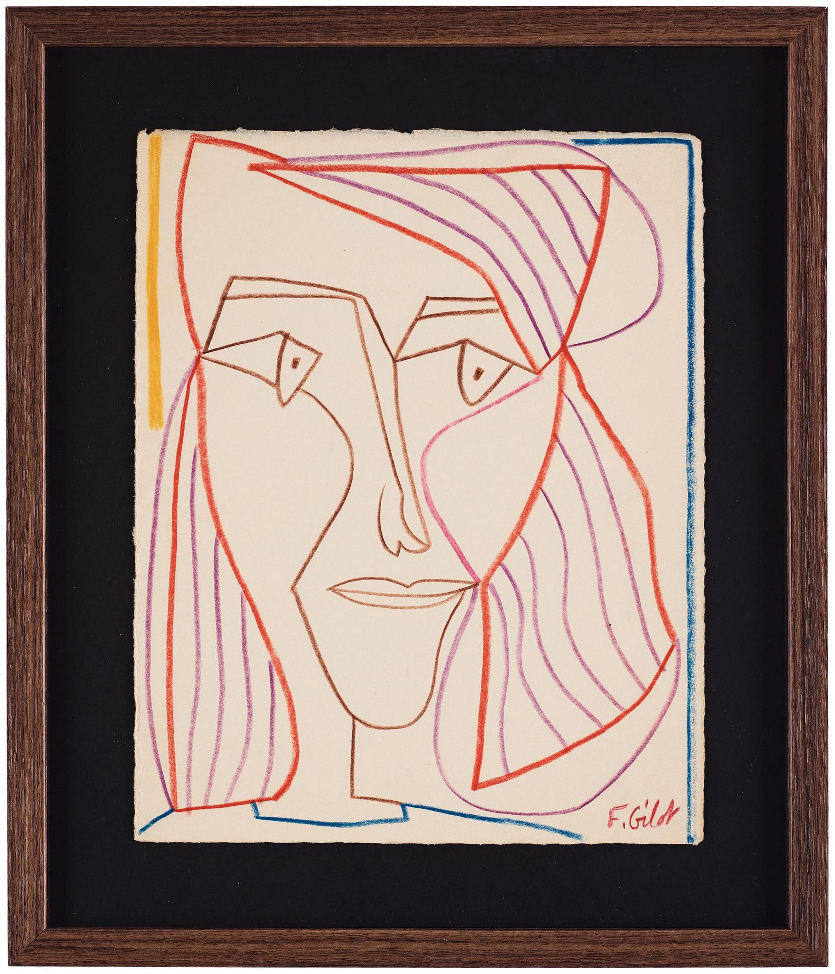 Françoise Gilot, Untitled.