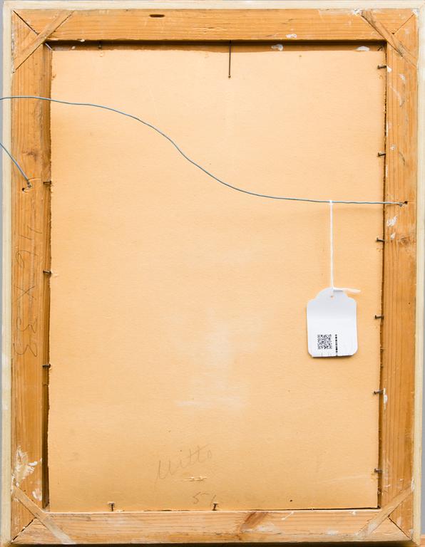 ARMAS MIKOLA, olja på duk, uppfodrad på skiva, signerad och daterad -44.