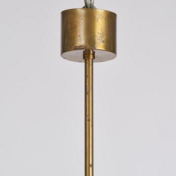 Bertil Brisborg, attributed to, an imposing pair of ceiling lamps, Nordiska Kompaniet, ca. 1957-60.