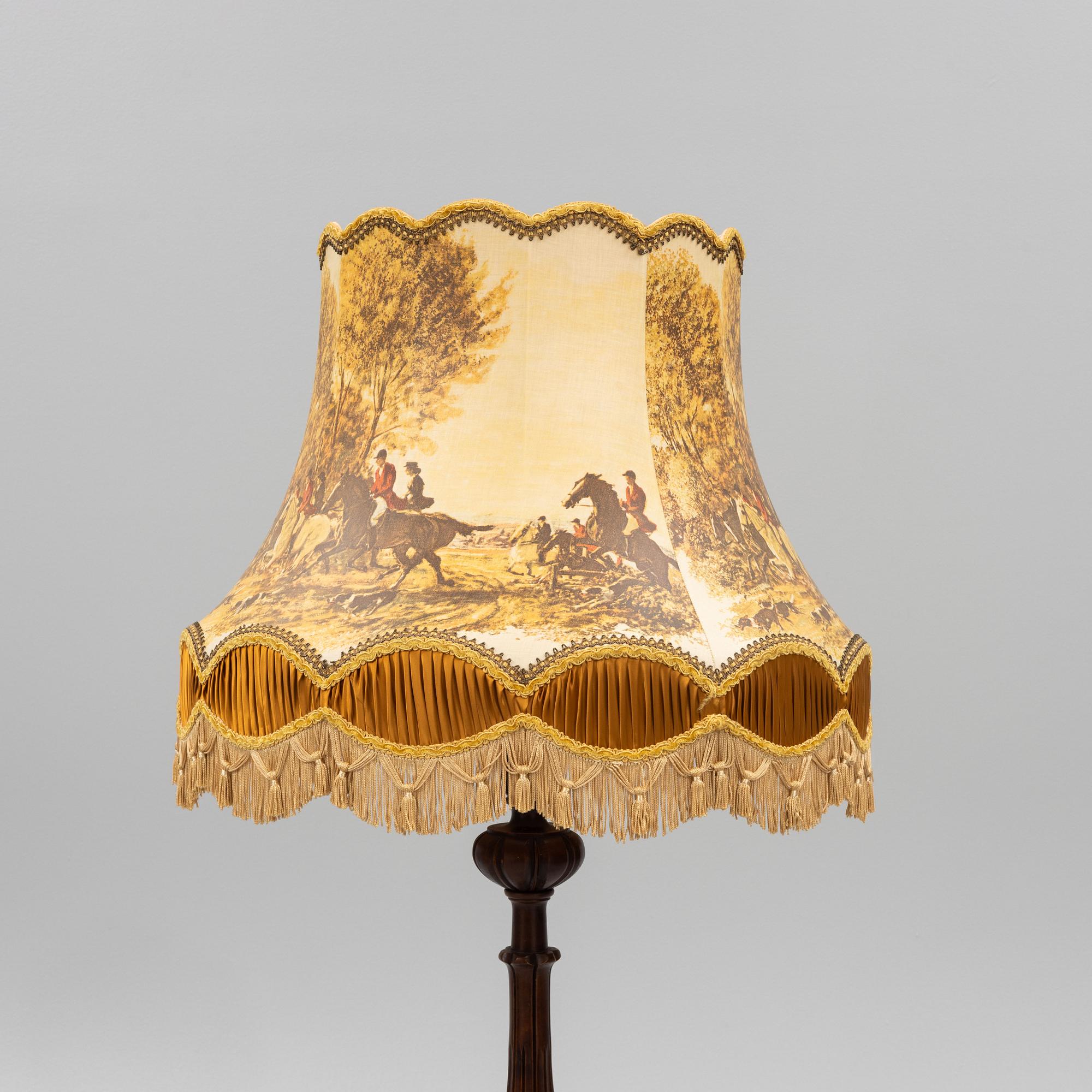 Floor lamp, first half of the 20th century.