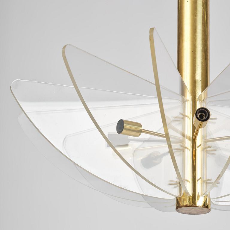 Hans-Agne Jakobsson, a rare ceiling lamp model "C 2438", Hans-Agne Jakobsson AB, Markaryd, 1970s.