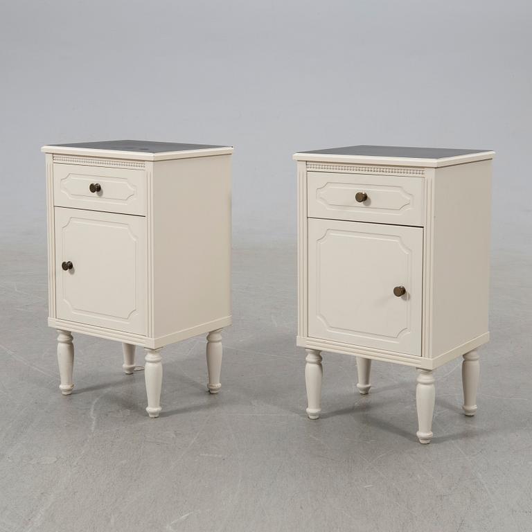 Nightstands, a pair, 21st century.