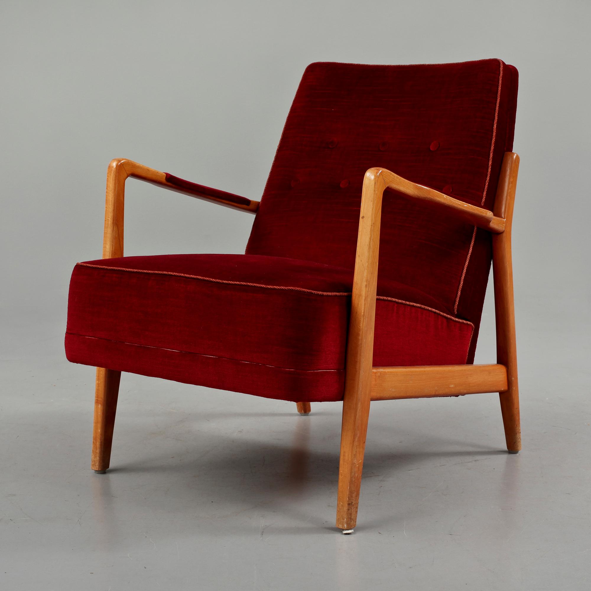 FÅTÖLJ, Dux, 1940-tal.
