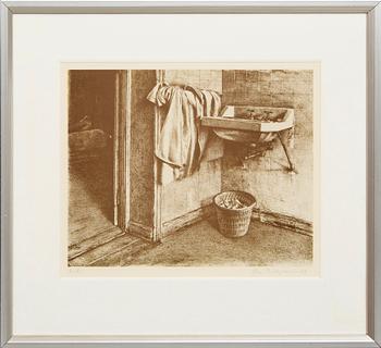 Ola Billgren, color lithograph, signed -73 EA.