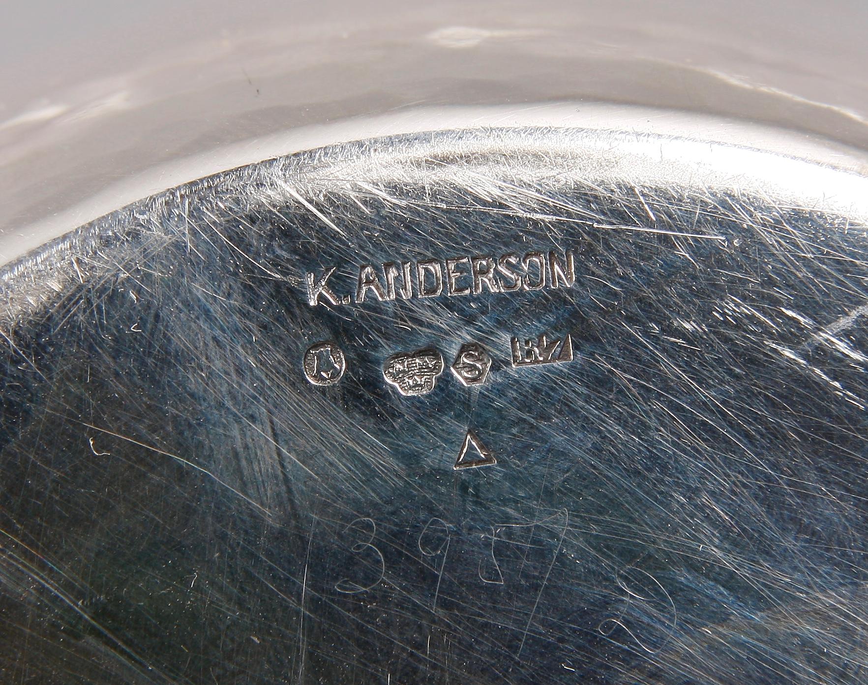 SKÅL, silver, K. Andersson, 1904.