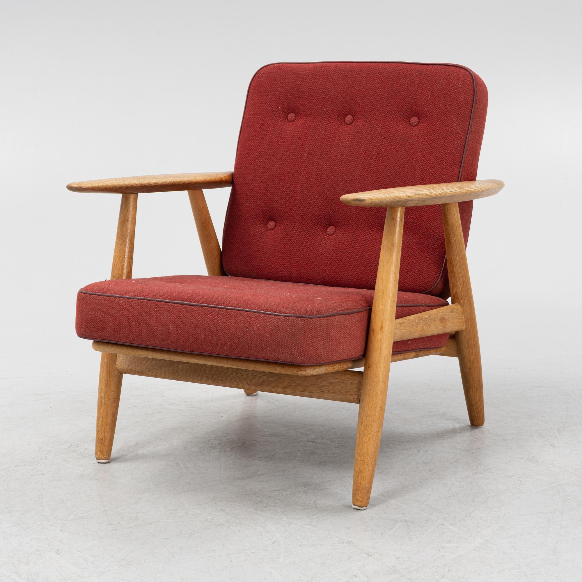Hans J Wegner, fåtölj, "GE 240/Cigarren", Getama, Gedsted, Danmark, 1950/60-tal.
