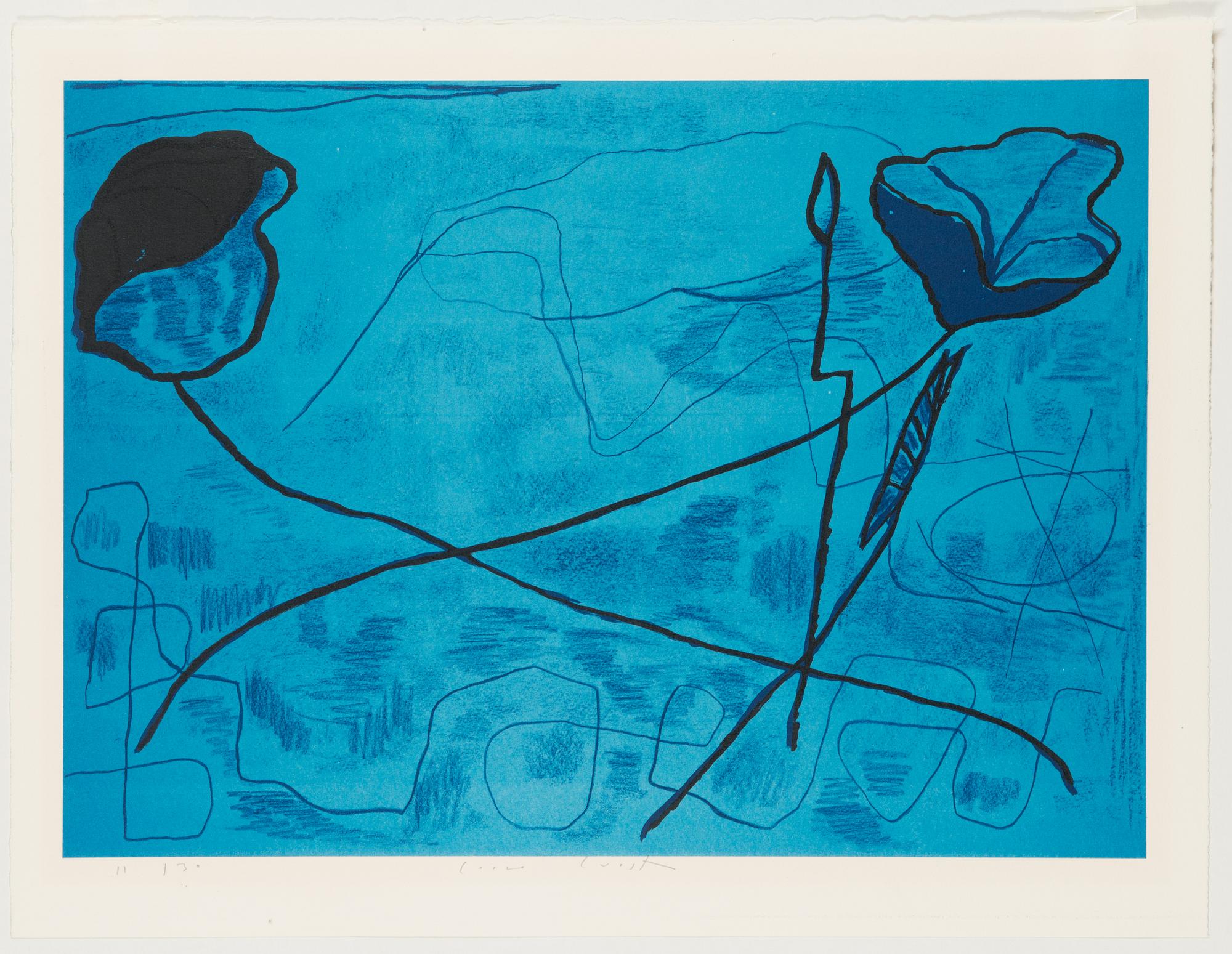 Leena Luostarinen, lithograph, signed and numbered 11/30.
