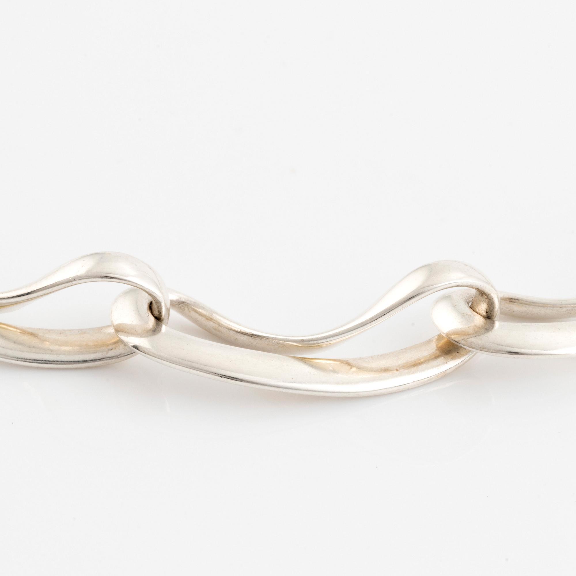 Georg Jensen, collier, "Infinity", sterlingsilver.